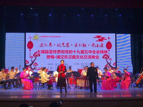 漢韻悠揚頌時代，藝苑生輝譜新篇——大埔縣宣傳貫徹黨的十九屆五中全會精神暨梅埔漢樂漢曲文化交流晚會圓滿成功